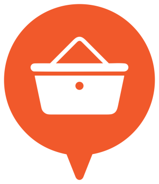 Çevrimiçi mağaza ve ecommerce mağaza tanıtım illüstrasyonu için simge alışverişi simgesi Satış afişi, web sitesi, uygulama UI, pazarlama reklamları ve şeffaf yüksek kalitede perakende ticaret görselleri