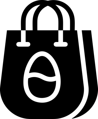 Çevrimiçi mağaza ve ecommerce mağaza tanıtım illüstrasyonu için simge alışverişi simgesi Satış afişi, web sitesi, uygulama UI, pazarlama reklamları ve şeffaf yüksek kalitede perakende ticaret görselleri