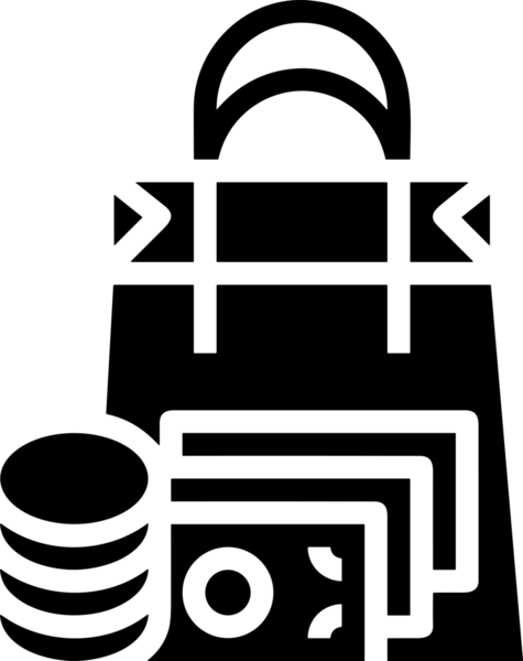 Çevrimiçi mağaza ve ecommerce mağaza tanıtım illüstrasyonu için simge alışverişi simgesi Satış afişi, web sitesi, uygulama UI, pazarlama reklamları ve şeffaf yüksek kalitede perakende ticaret görselleri