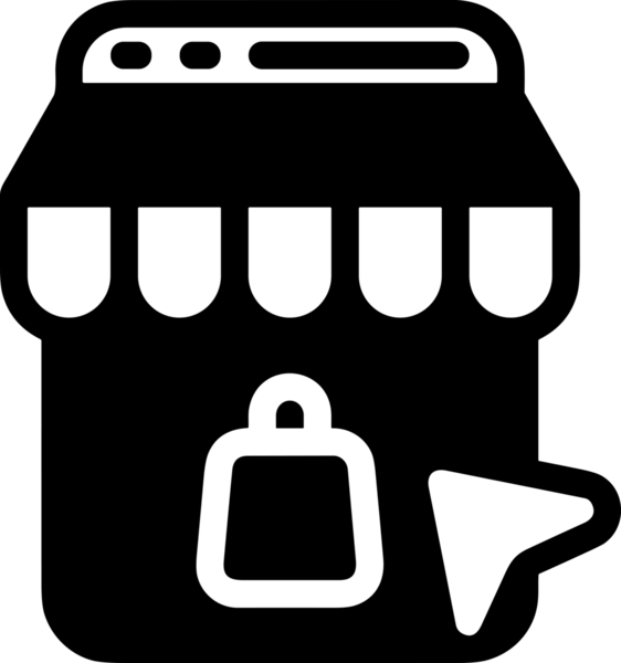 Çevrimiçi mağaza ve ecommerce mağaza tanıtım illüstrasyonu için simge alışverişi simgesi Satış afişi, web sitesi, uygulama UI, pazarlama reklamları ve şeffaf yüksek kalitede perakende ticaret görselleri