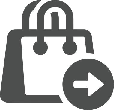 Çevrimiçi mağaza ve ecommerce mağaza tanıtım illüstrasyonu için simge alışverişi simgesi Satış afişi, web sitesi, uygulama UI, pazarlama reklamları ve şeffaf yüksek kalitede perakende ticaret görselleri