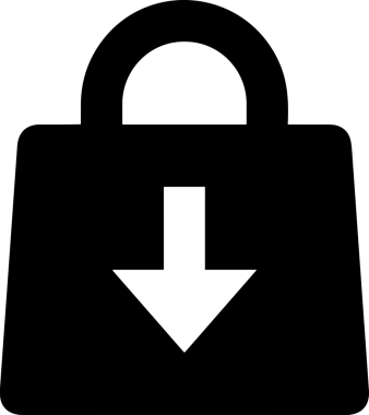 Çevrimiçi mağaza ve ecommerce mağaza tanıtım illüstrasyonu için simge alışverişi simgesi Satış afişi, web sitesi, uygulama UI, pazarlama reklamları ve şeffaf yüksek kalitede perakende ticaret görselleri