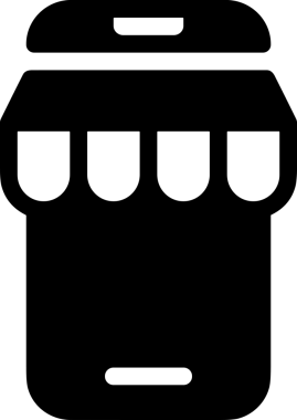 Çevrimiçi mağaza ve ecommerce mağaza tanıtım illüstrasyonu için simge alışverişi simgesi Satış afişi, web sitesi, uygulama UI, pazarlama reklamları ve şeffaf yüksek kalitede perakende ticaret görselleri