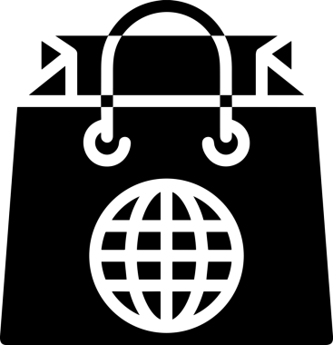 Çevrimiçi mağaza ve ecommerce mağaza tanıtım illüstrasyonu için simge alışverişi simgesi Satış afişi, web sitesi, uygulama UI, pazarlama reklamları ve şeffaf yüksek kalitede perakende ticaret görselleri