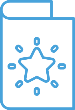 Beğeni, Favori, UI Tasarımı, Başarı ve Dijital Kullanım için Yıldız Tasarım Simgesi Simgesi