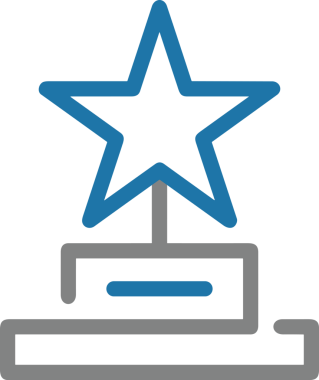 Beğeni, Favori, UI Tasarımı, Başarı ve Dijital Kullanım için Yıldız Tasarım Simgesi Simgesi