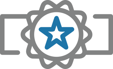 Beğeni, Favori, UI Tasarımı, Başarı ve Dijital Kullanım için Yıldız Tasarım Simgesi Simgesi