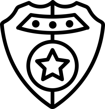 Beğeni, Favori, UI Tasarımı, Başarı ve Dijital Kullanım için Yıldız Tasarım Simgesi Simgesi