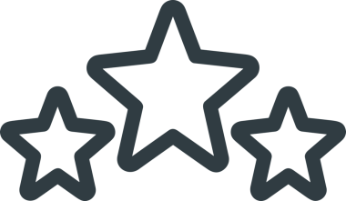 Beğeni, Favori, UI Tasarımı, Başarı ve Dijital Kullanım için Yıldız Tasarım Simgesi Simgesi