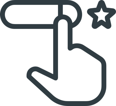 Beğeni, Favori, UI Tasarımı, Başarı ve Dijital Kullanım için Yıldız Tasarım Simgesi Simgesi