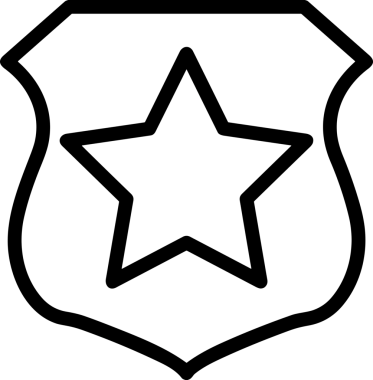 Beğeni, Favori, UI Tasarımı, Başarı ve Dijital Kullanım için Yıldız Tasarım Simgesi Simgesi