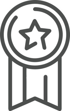 Beğeni, Favori, UI Tasarımı, Başarı ve Dijital Kullanım için Yıldız Tasarım Simgesi Simgesi