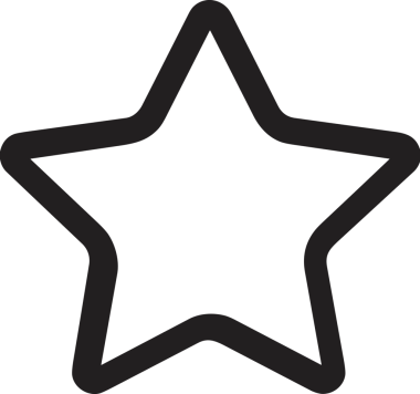 Beğeni, Favori, UI Tasarımı, Başarı ve Dijital Kullanım için Yıldız Tasarım Simgesi Simgesi