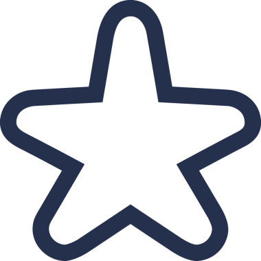 Beğeni, Favori, UI Tasarımı, Başarı ve Dijital Kullanım için Yıldız Tasarım Simgesi Simgesi