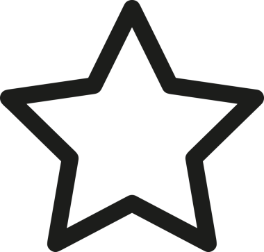 Beğeni, Favori, UI Tasarımı, Başarı ve Dijital Kullanım için Yıldız Tasarım Simgesi Simgesi