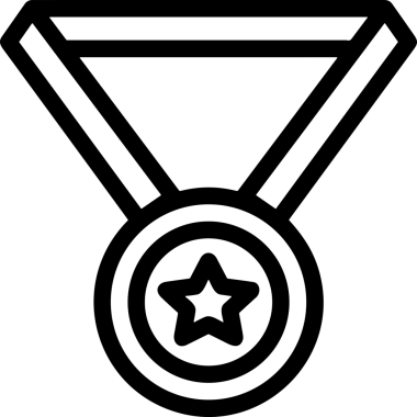 Beğeni, Favori, UI Tasarımı, Başarı ve Dijital Kullanım için Yıldız Tasarım Simgesi Simgesi