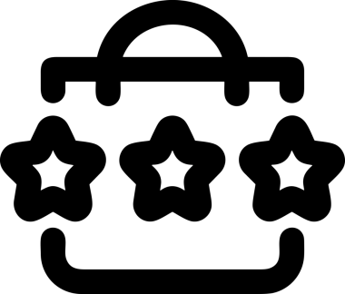 Beğeni, Favori, UI Tasarımı, Başarı ve Dijital Kullanım için Yıldız Tasarım Simgesi Simgesi