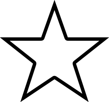 Beğeni, Favori, UI Tasarımı, Başarı ve Dijital Kullanım için Yıldız Tasarım Simgesi Simgesi