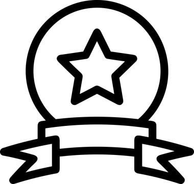 Beğeni, Favori, UI Tasarımı, Başarı ve Dijital Kullanım için Yıldız Tasarım Simgesi Simgesi