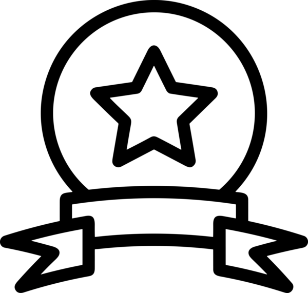 Beğeni, Favori, UI Tasarımı, Başarı ve Dijital Kullanım için Yıldız Tasarım Simgesi Simgesi