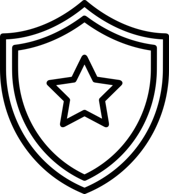 Beğeni, Favori, UI Tasarımı, Başarı ve Dijital Kullanım için Yıldız Tasarım Simgesi Simgesi