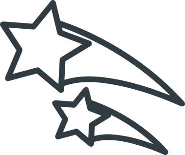 Beğeni, Favori, UI Tasarımı, Başarı ve Dijital Kullanım için Yıldız Tasarım Simgesi Simgesi