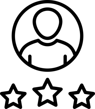 Beğeni, Favori, UI Tasarımı, Başarı ve Dijital Kullanım için Yıldız Tasarım Simgesi Simgesi