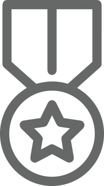 Beğeni, Favori, UI Tasarımı, Başarı ve Dijital Kullanım için Yıldız Tasarım Simgesi Simgesi