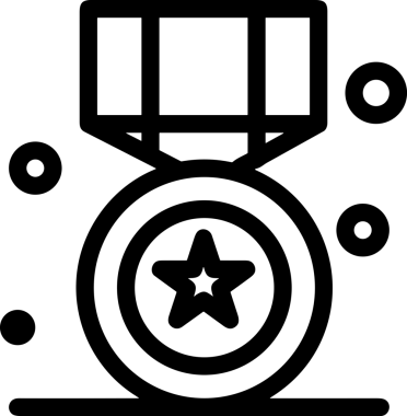 Beğeni, Favori, UI Tasarımı, Başarı ve Dijital Kullanım için Yıldız Tasarım Simgesi Simgesi