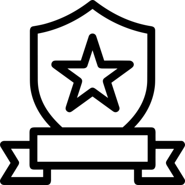 Beğeni, Favori, UI Tasarımı, Başarı ve Dijital Kullanım için Yıldız Tasarım Simgesi Simgesi