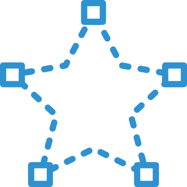 Beğeni, Favori, UI Tasarımı, Başarı ve Dijital Kullanım için Yıldız Tasarım Simgesi Simgesi