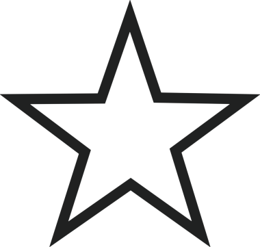 Beğeni, Favori, UI Tasarımı, Başarı ve Dijital Kullanım için Yıldız Tasarım Simgesi Simgesi