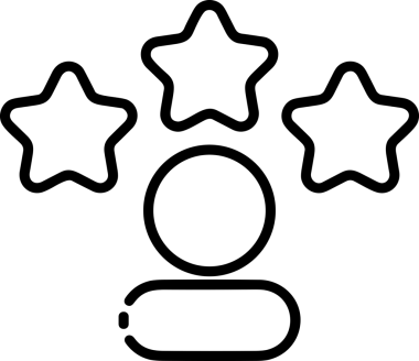 Beğeni, Favori, UI Tasarımı, Başarı ve Dijital Kullanım için Yıldız Tasarım Simgesi Simgesi