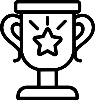 Beğeni, Favori, UI Tasarımı, Başarı ve Dijital Kullanım için Yıldız Tasarım Simgesi Simgesi