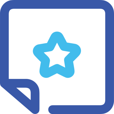 Beğeni, Favori, UI Tasarımı, Başarı ve Dijital Kullanım için Yıldız Tasarım Simgesi Simgesi