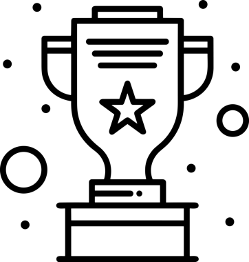 Beğeni, Favori, UI Tasarımı, Başarı ve Dijital Kullanım için Yıldız Tasarım Simgesi Simgesi