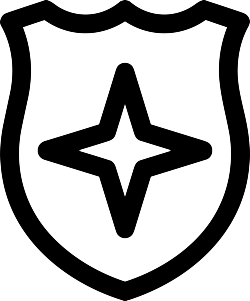 Beğeni, Favori, UI Tasarımı, Başarı ve Dijital Kullanım için Yıldız Tasarım Simgesi Simgesi