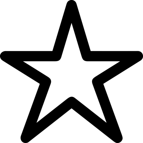 Beğeni, Favori, Kullanıcı Tasarımı, Başarı ve Dijital Kullanım için Yıldız Simgesi Simgesi