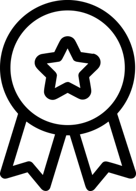 Beğeni, Favori, Kullanıcı Tasarımı, Başarı ve Dijital Kullanım için Yıldız Simgesi Simgesi