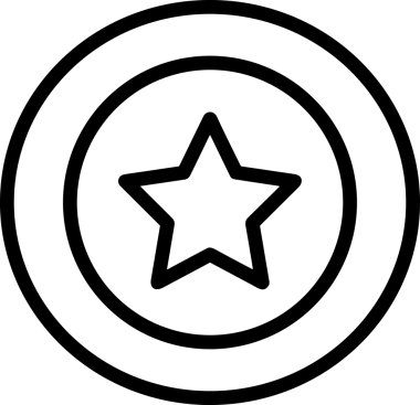 Beğeni, Favori, Kullanıcı Tasarımı, Başarı ve Dijital Kullanım için Yıldız Simgesi Simgesi