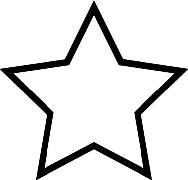 Beğeni, Favori, Kullanıcı Tasarımı, Başarı ve Dijital Kullanım için Yıldız Simgesi Simgesi