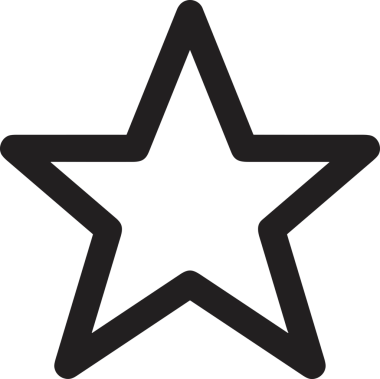 Beğeni, Favori, Kullanıcı Tasarımı, Başarı ve Dijital Kullanım için Yıldız Simgesi Simgesi