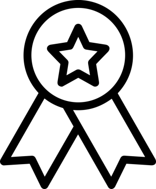 Beğeni, Favori, Kullanıcı Tasarımı, Başarı ve Dijital Kullanım için Yıldız Simgesi Simgesi