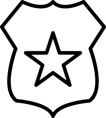 Beğeni, Favori, Kullanıcı Tasarımı, Başarı ve Dijital Kullanım için Yıldız Simgesi Simgesi