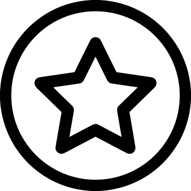 Beğeni, Favori, Kullanıcı Tasarımı, Başarı ve Dijital Kullanım için Yıldız Simgesi Simgesi