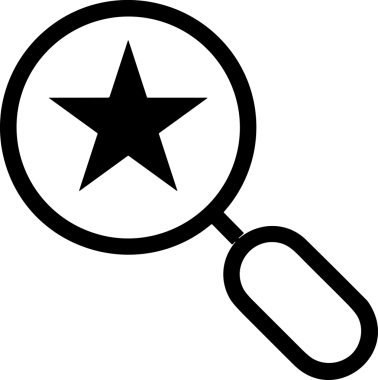 Beğeni, Favori, Kullanıcı Tasarımı, Başarı ve Dijital Kullanım için Yıldız Simgesi Simgesi