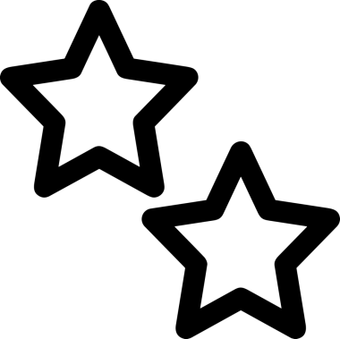 Beğeni, Favori, Kullanıcı Tasarımı, Başarı ve Dijital Kullanım için Yıldız Simgesi Simgesi