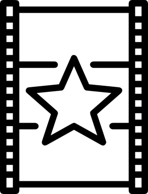 Beğeni, Favori, Kullanıcı Tasarımı, Başarı ve Dijital Kullanım için Yıldız Simgesi Simgesi