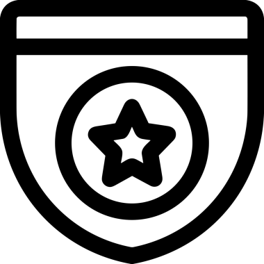 Beğeni, Favori, Kullanıcı Tasarımı, Başarı ve Dijital Kullanım için Yıldız Simgesi Simgesi