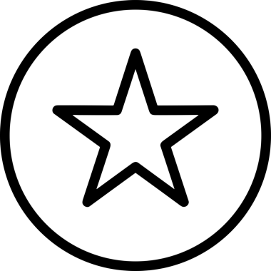 Beğeni, Favori, Kullanıcı Tasarımı, Başarı ve Dijital Kullanım için Yıldız Simgesi Simgesi